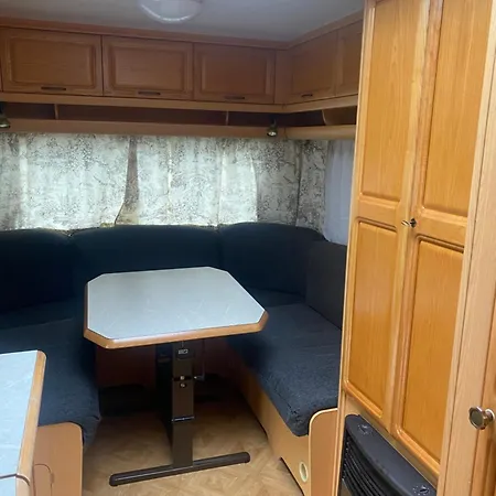 Wohnwagen Auf Dem Wulfenerhals Ca 150M Bis Zum Meer Femern Eksteriør billede