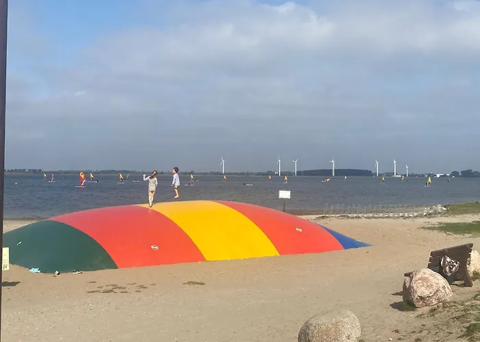 Wohnwagen Auf Dem Wulfenerhals Ca 150M Bis Zum Meer